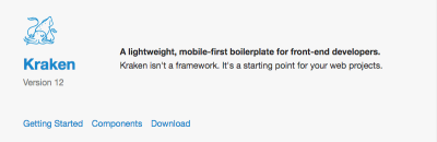 Kraken is built to be flexible and modular, with performance and accessibility in mind