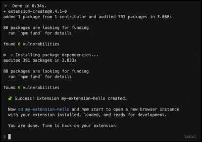 Create Cross-Browser Extensions with no build configuration